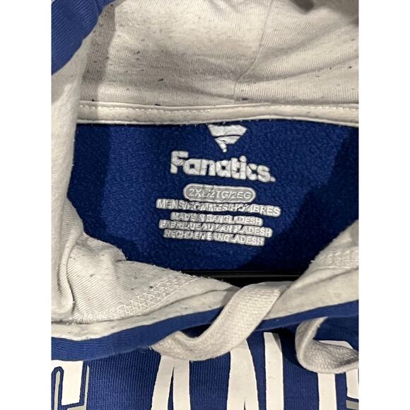 Fanatics Los Angeles Dodgers Blue Hoodie, Men's 2XL - Picture 3 of 3